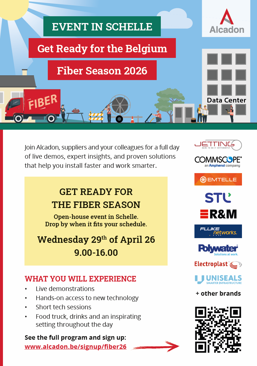 Photo of invitation for Alcadon Belgium Customer day