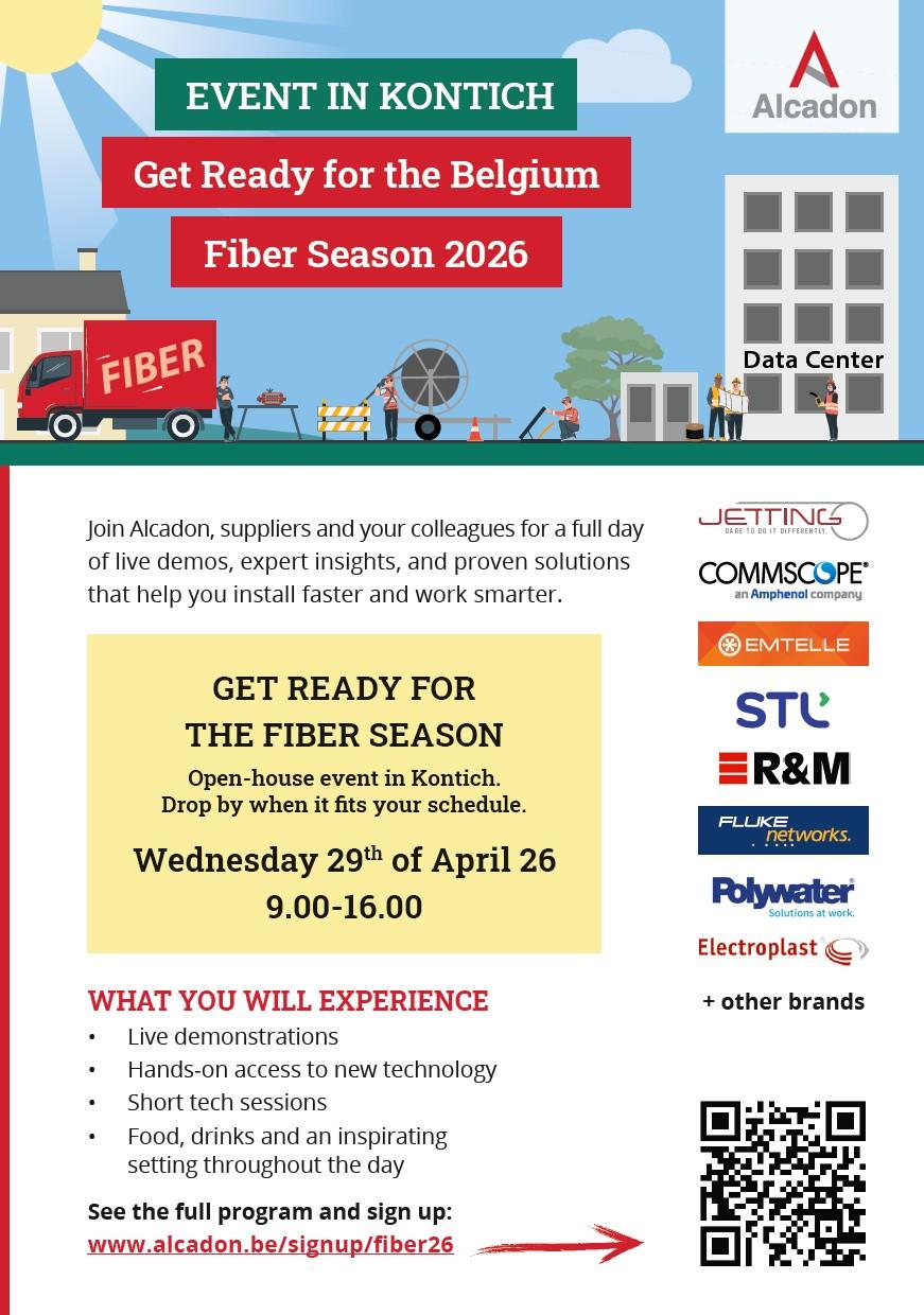 Photo of invitation for Alcadon Belgium Customer day