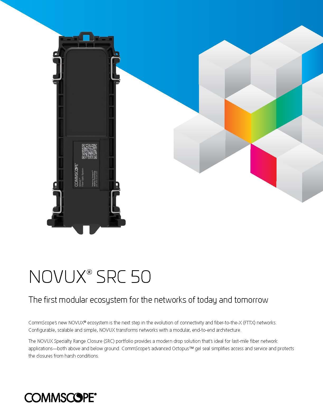 Picture of the Novux SRC 50 brochure
