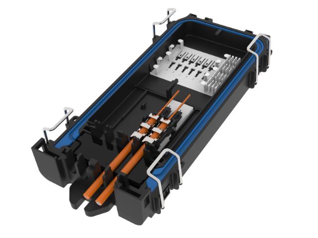 Novux SRC100 splice and patch panel