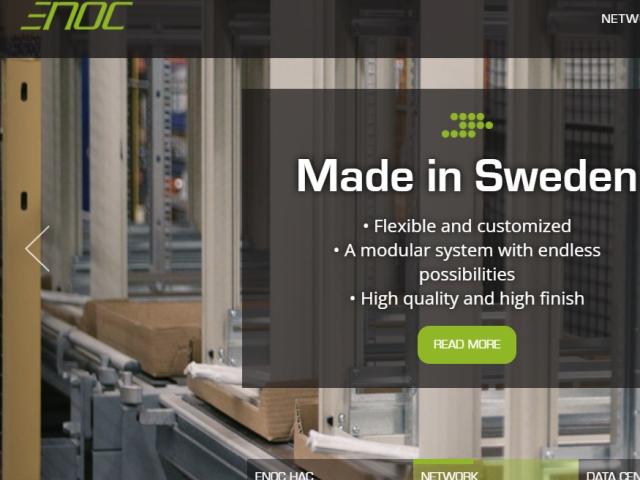 enoc website med datablade, film og kataloger